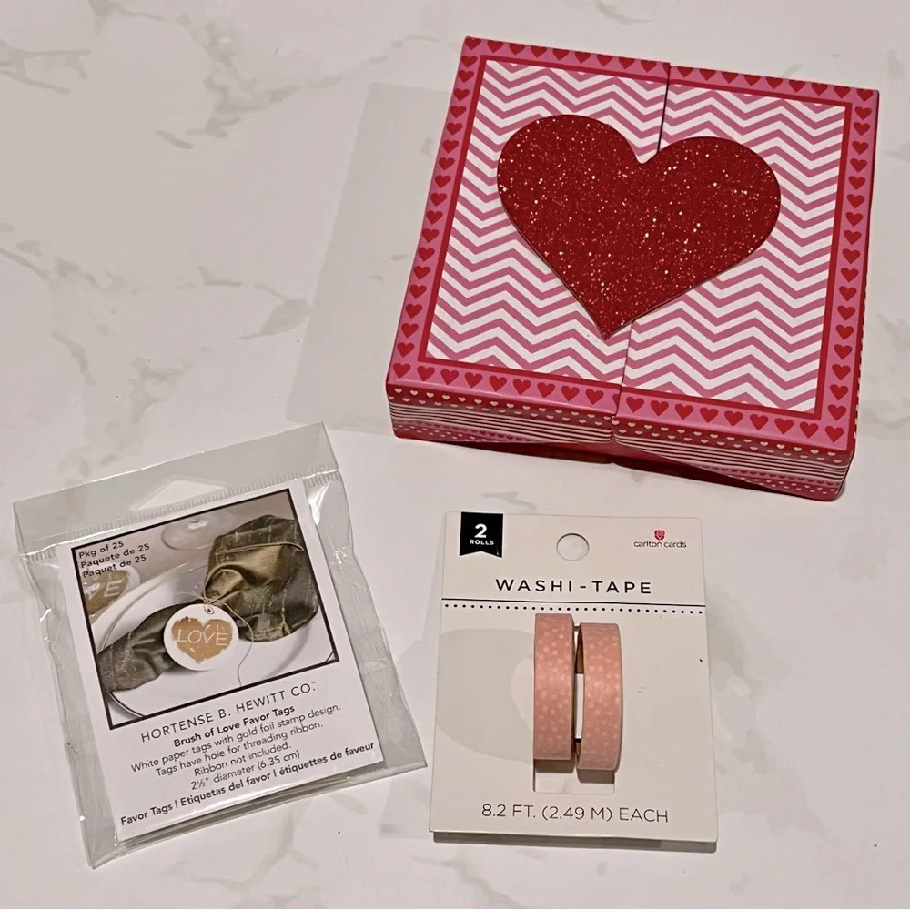 Valentine’s Decor, Craft, Gift Tags, Box & Bags Bundle